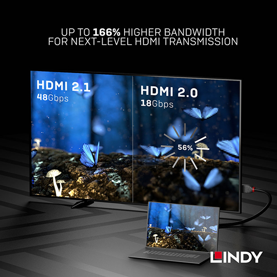 LINDY 林帝 ANTHRA HDMI 2.1 (TYPE-A) 公 to 公 傳輸線 03