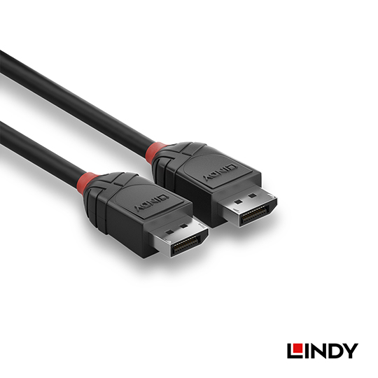 LINDY 林帝 BLACK Displayport 1.2版 公 to 公 傳輸線 03