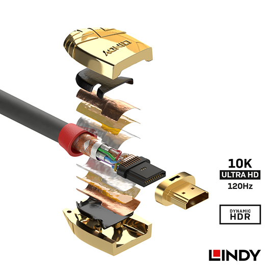 LINDY L GOLD HDMI 2.1 Type-A  to  ǿu 03