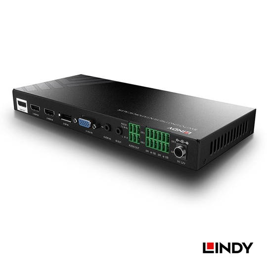 LINDY 林帝 HDMI 多介面 簡報切換器 含 桌上型整合圓孔組 (38282) 02
