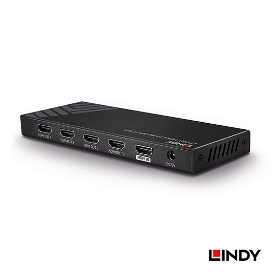 LINDY 林帝 HDMI 2.0 4K@60Hz 18G 一進四出 影像分配器 (38236) 05