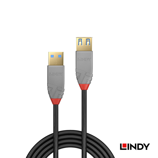 LINDY 林帝 ANTHRA USB3.0 Type-A 公 to A母 延長線 02