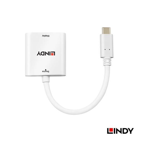 LINDY 林帝 主動式 USB3.1 Type-C to HDMI2.0 4K/60Hz HDR 轉接器 (43276) 02
