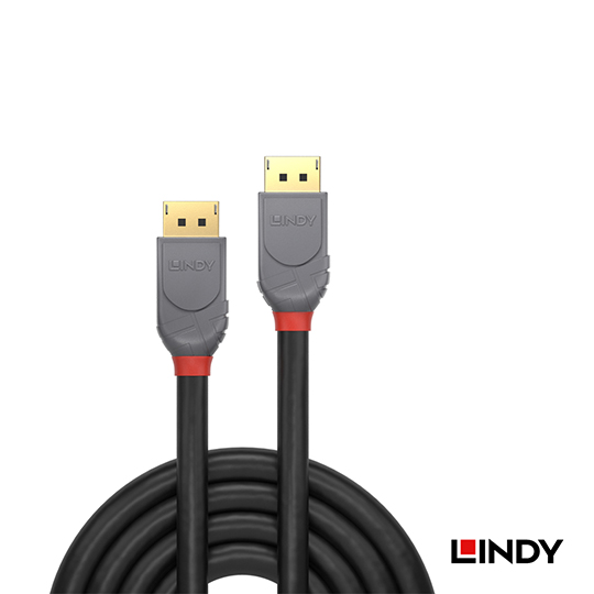 LINDY 林帝 ANTHRA DisplayPort 1.4版 公 to 公 傳輸線