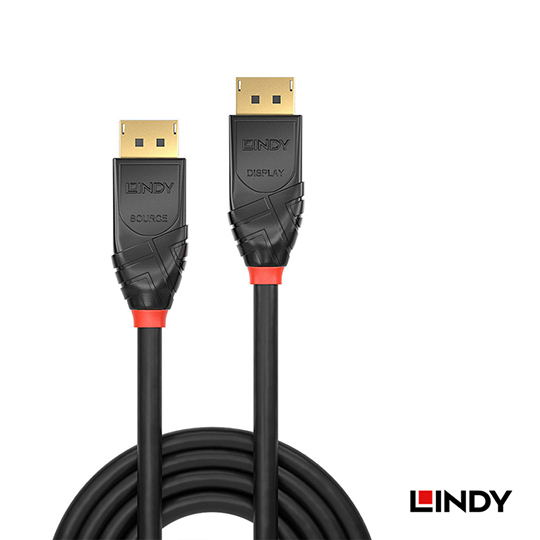 LINDY 林帝 DisplayPort 1.2 4K/60HZ 零失真 光電混合傳輸線 03