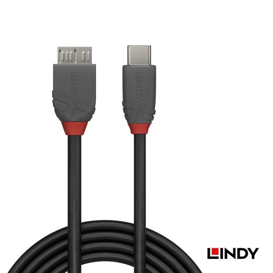 LINDY 林帝 ANTHRA USB3.2 Gen1 Type-C/公 to Micro-B/公 傳輸線 02