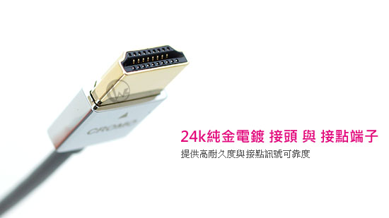 LINDY 林帝 CROMO 極細型 A公對A公 HDMI 2.0 連接線 10