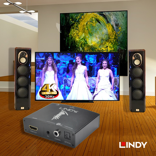 LINDY 林帝 HDMI 4K 影音分離轉換器 (38167) 05