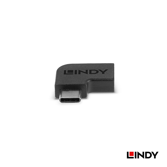 LINDY 林帝 USB3.2 Gen2X2 Type-C 公對母 90度 轉接頭 (41894) 03