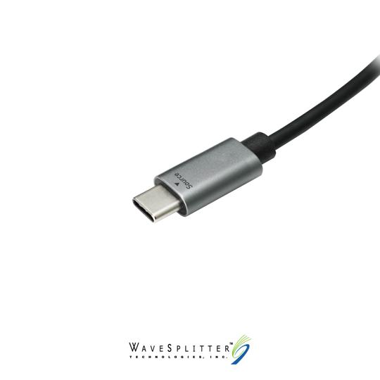 WaveSplitter 威世波 USB Type-C to RJ-45 千兆網路轉接器 15cm (WST-UOT003) 05