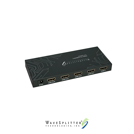 WAVESPLITTER 威世波 HDMI 2.0 4K@60Hz 一進四出影像分配器 (WST-PSP003) 02
