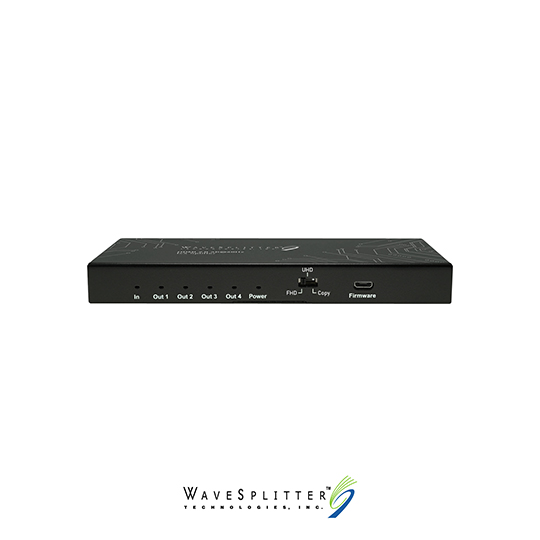 WAVESPLITTER 威世波 HDMI 2.0 4K@60Hz 一進四出影像分配器 (WST-PSP003) 03