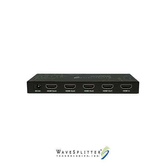 WAVESPLITTER 威世波 HDMI 2.0 4K@60Hz 一進四出影像分配器 (WST-PSP003) 04