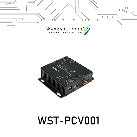 WAVESPLITTER 威世波 HDMI 2.0 4K@60Hz 音源分離 / 嵌入轉換器 (WST-PCV001) 01